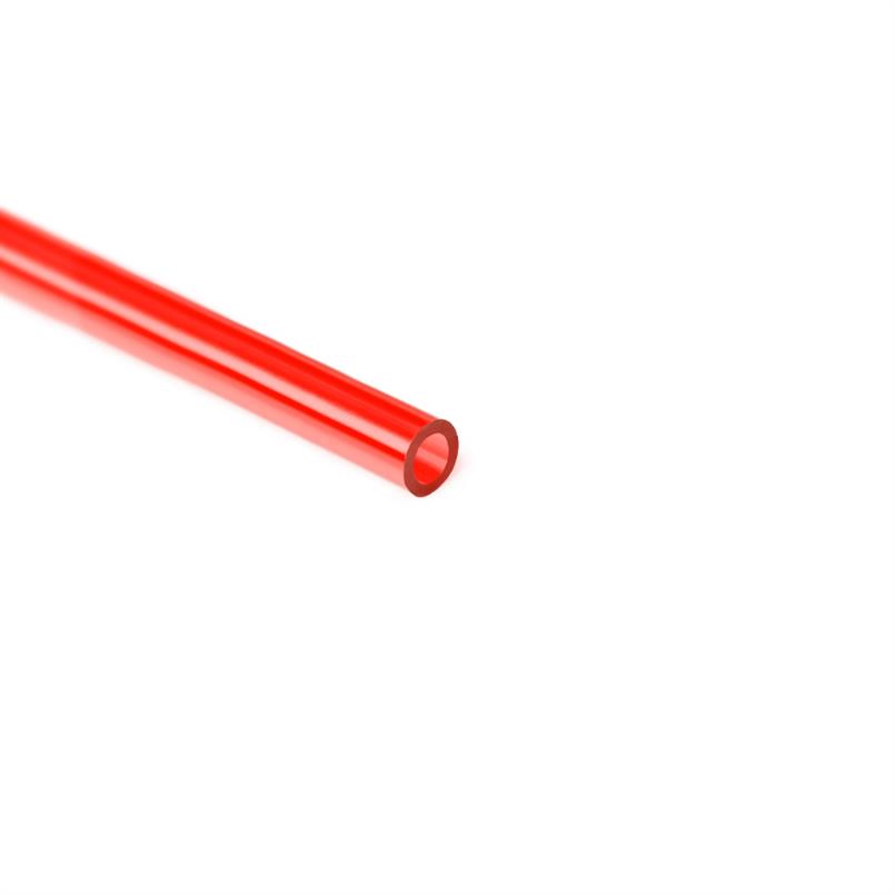 mengen Doorzichtig gijzelaar PVC transparant rood 8x12mm (rol 25 meter) | Rubbermagazijn