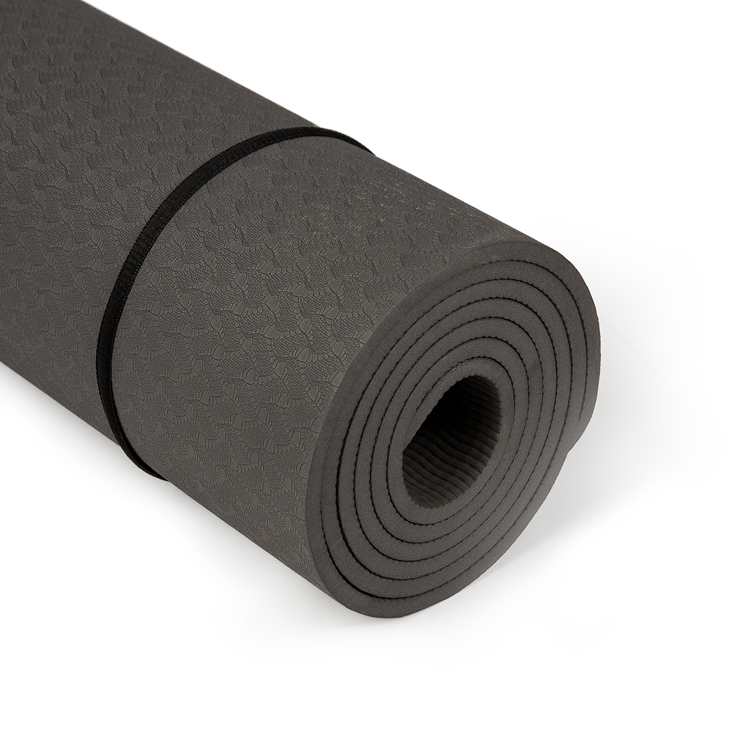 rollen Eindig Geslaagd Yogamat zwart 1830x610x6mm | Rubbermagazijn
